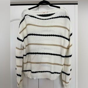 Boutique Striped Sweater